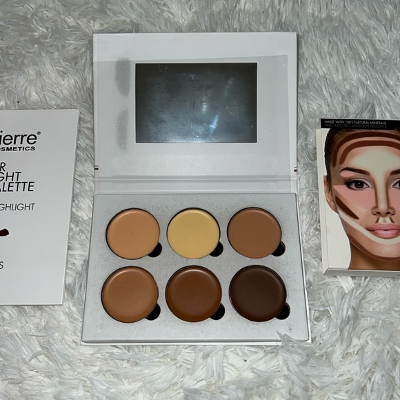 Bella Pierre Contour & Highlight Cream Palette NEW - Picture 7 of 10